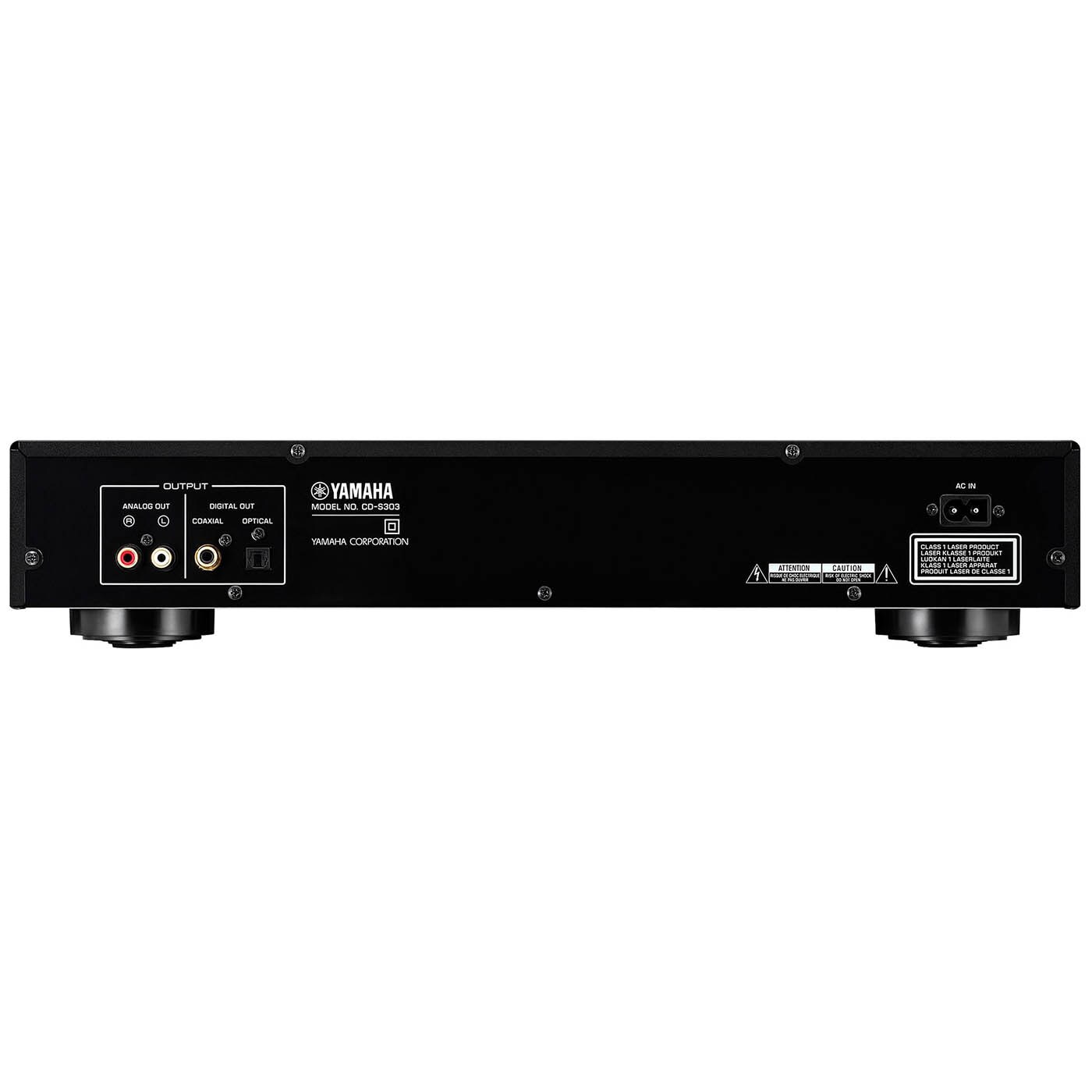 YAMAHA CD-S303 ステレオピンケーブル付き Yamaha CD-S303 Single Disc Player With USB